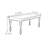 Cherry wood retro dining table-96727160
