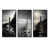 Cadre flottant noir
