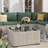 7-Piece Patio Conversation Set with Coffee Table and Cushions-1131246122-1107576649