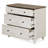 Scarlett End Table For Bedroom With 3 Drawers, Mid Century Modern Wooden Closet Storage Organizer-72074895-95739568