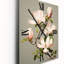 Horloge murale Consetta - Magnolias surdimensionnée-1777405478