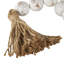 Guirlande en bois avec perles