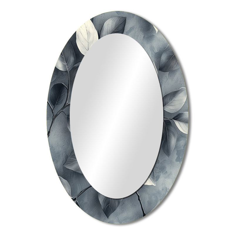 Miroir mural oval cuivre, 36 po x 24 po