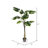 54" Artificial Potted Grand Split Philodendron Tree