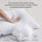 Bedsure Firm Standard Size Pillows Down Alternative Pillow for Side and Back Sleeper