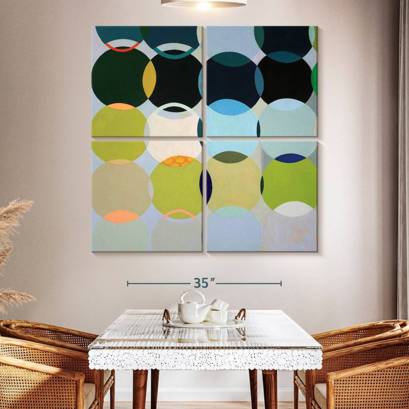 Circles No. 1, 50" H x 50" W