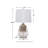 Lampe de table 28,25 po Sybilla