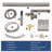 Floor Tub Spout with Diverter-93589328
