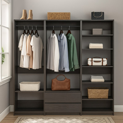 Étagère de rangement modulaire autoportante 9 tiroirs 2 tiroirs Dee