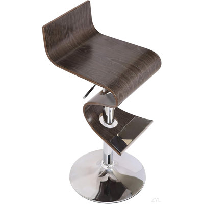 Tabouret de bar courbé pivotant ajustable Modern