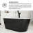67'' X 31'' Acrylic Freestanding Soaking Bathtub-102026574
