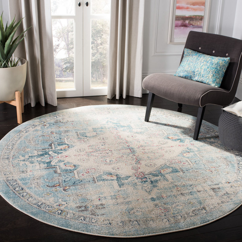 Tapis oriental performance Gutierez, Rond 6 pi 7 po