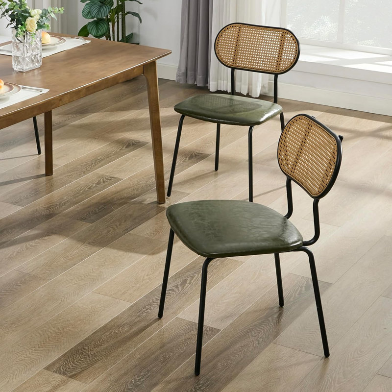 Rattan Dining Chairs Set Of 2