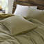 Couette 3 pièces lavée à la gaufre, 100% coton pour un sommeil douillet et confortable, motif unique, couverture surdimensionnée, douceur vivante avec une touche intemporelle, attaches, utilisation toutes saisons, couleur gris anthracite-120252344-120252346