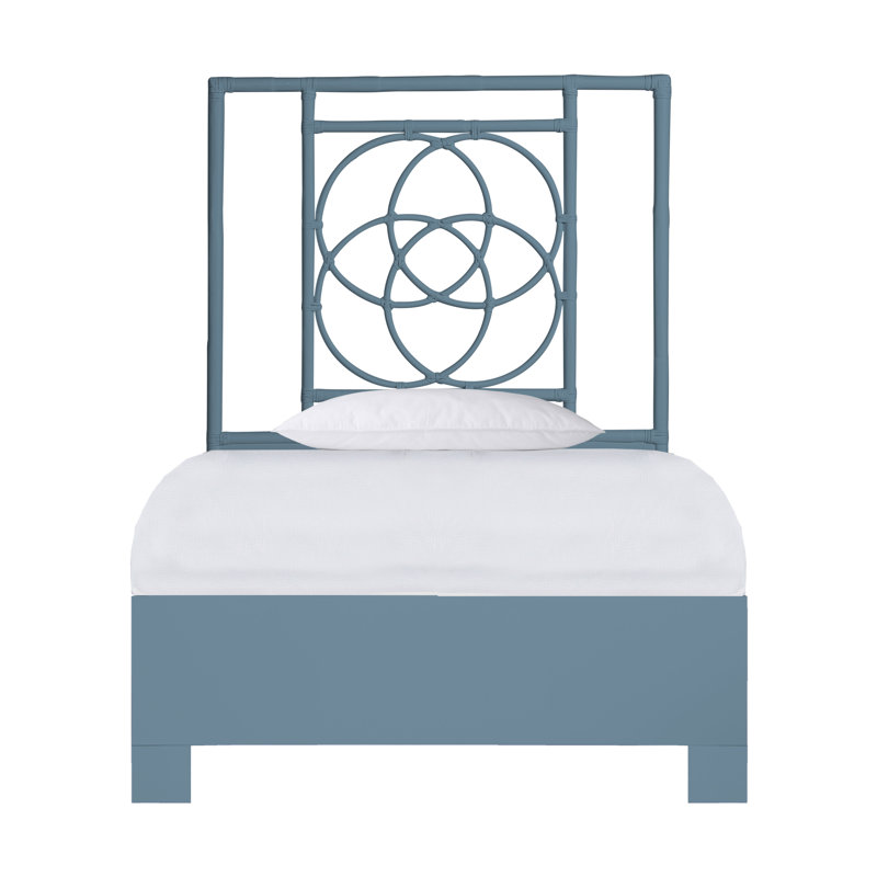 Emilia Platform Bed, Twin, Regatta Blue