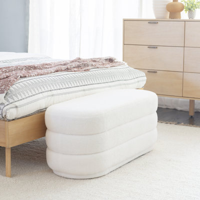 Repose-pieds en sherpa Xante
