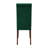Brown Wooden Dining Chair With Velvet Cover-2011609390