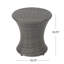 KONO HOURGLASS TABLE (NO GLASS TOP)