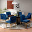 Chaise d'appoint en velours Baudel-2036812385-2036812409
