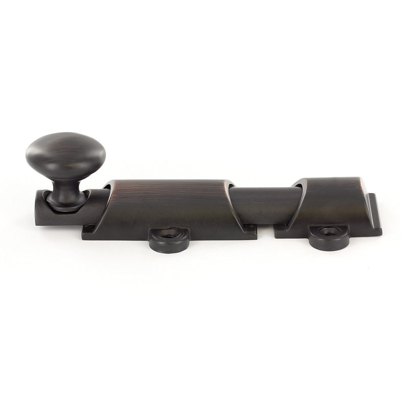 Surface Bolt, Brushed Oil Rubbed Bronze