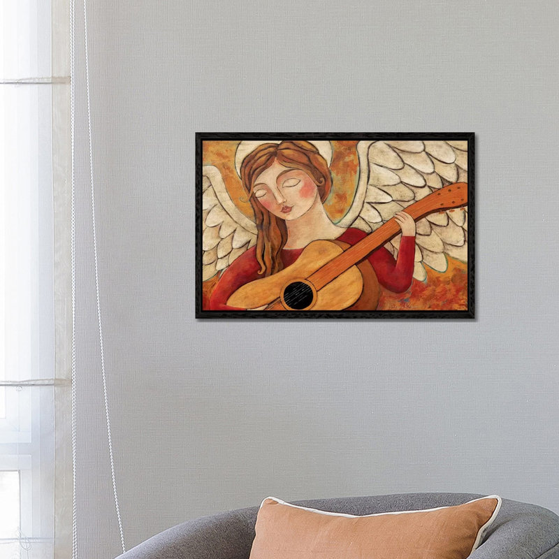 Comfort And Joy by Teresa Kogut - Painting on Canvas, Black Framed, 66.04 cm H x 45.72 cm W
