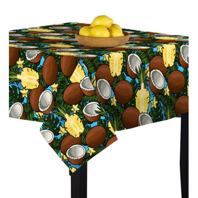 Orele Coconuts Pineapples Tablecloth