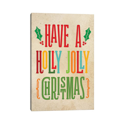 Colourful Christmas I - Print on Canvas
