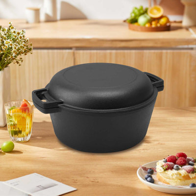 5L Cast Iron Saucepan