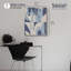 «Modern Shapes Blue Decor» par Notoriart-119857173-123514986