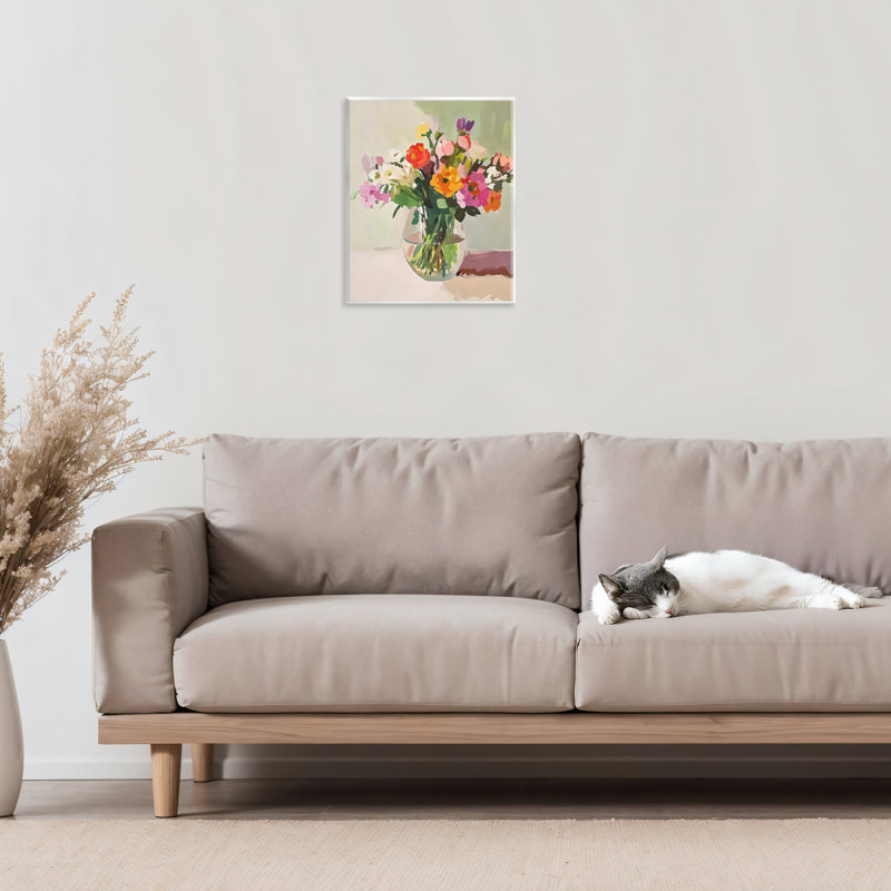 Plaque murale «Cheerful Garden Bouquet», design par Riley B