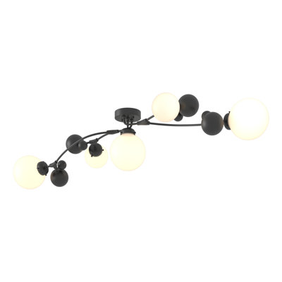 Plafonnier semi-encastré à 5 lumières 61,7 po Sprig