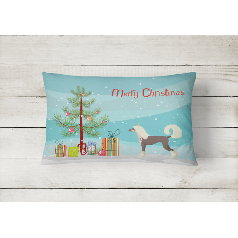  Coussin intérieur / extérieur, Chien chinois à crête 2