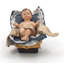 Ensemble de 11 crèches en tissu bleu 8 po-1742088745