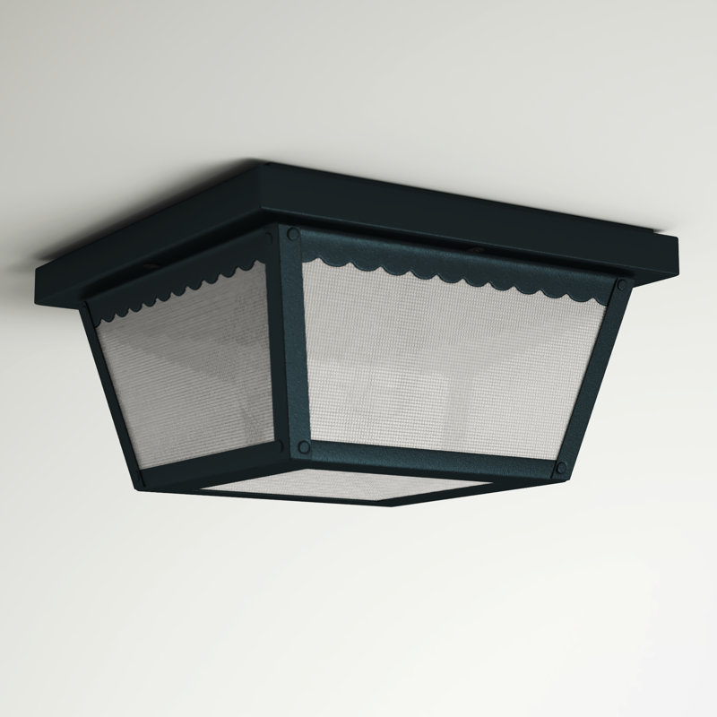 Plafonnier encastré d'extérieur 2 lumières Jeanpaul