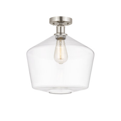 Amylea Glass Semi Flush Mount