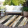 Machine Washable Indoor/Outdoor Xhevrie Taupe Rug