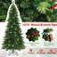 Arbre de Noël artificiel illuminé 8 pi Isaiahs - support inclus