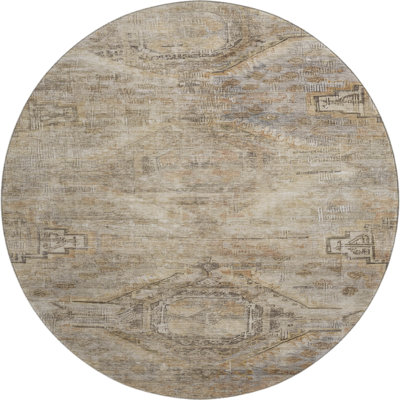 Premium Machine Washable Marasco AMF1631 Global Rug