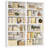 Modern 72.8"H Freestanding 6-Tier Bookcase, 62.9"W 12 Open Compartments Bookshelves  For Your Home Office, Library, Living Room-1872993420
