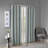 Printed Heathered Blackout Grommet Top Curtain Panel(Only 1 Pc Panel)
