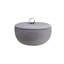 Accessoire de béton décoratif Cleland, béton 100% polymère, couleur grise, 7,9 po de diamètre x 4,3 po de hauteur | Peinture organique écologique | Parfait pour la décoration intérieure et extérieure, design moderne et élégant-114281946