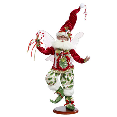 Candycane - fée de houx sur base - 21 pouces