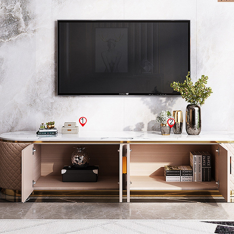 Meuble télé moderne et simple avec rangement