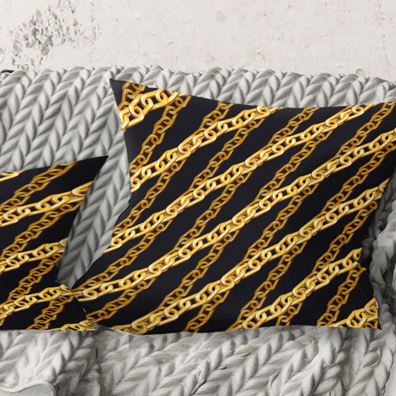 Coussin Golden, 18 po x 18 po