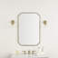 Rohe Flat Metal Beveled Wall Mirror-91083912-91083999