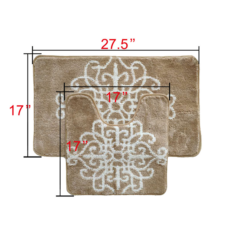 Ensemble de bain Preusser + crochets, Taupe, Géant