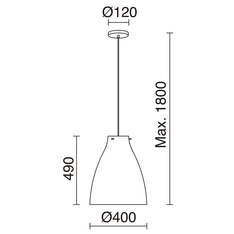 Wiburgh 1 - Light Bell Pendant