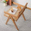 Chaise de salle à manger moderne Mid-Century