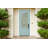 Acadian Unfinished Veneered Mahogany Prehung Front Entry Door by Prestige Door-2089521011-2089521023