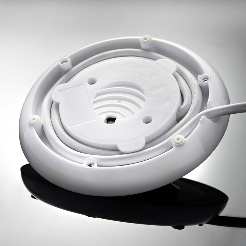 Quest 1.7L Aluminium Electric Kettle, White